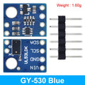TZT VL53L0X Time-of-Flight (ToF) Laser Ranging Sensor Breakout 940nm GY-VL53L0XV2 Laser Distance Module I2C IIC 3.3V/5V