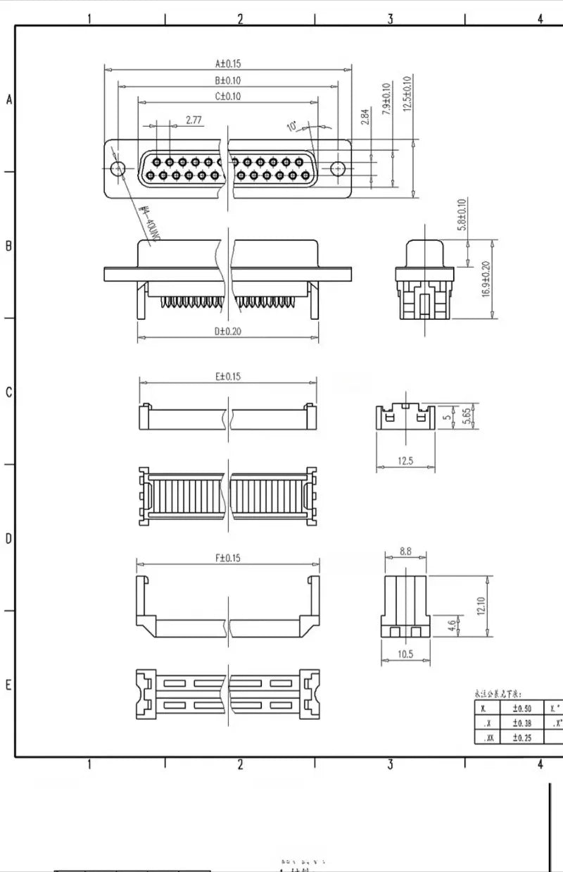10Pcs USB Connector Type C Female Charging Port Jack 2/4/6/16 Pin Type-C Socket PCB Soldering SMD SMT DIY Repair Type C Adapter
