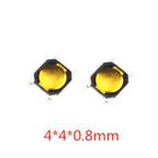 20Pcs SMD Tactile Switch Micro Push Button Silicone Key 3x4 3x6 4x4mm 2Pin 4Pin Electronic Component Switchs
