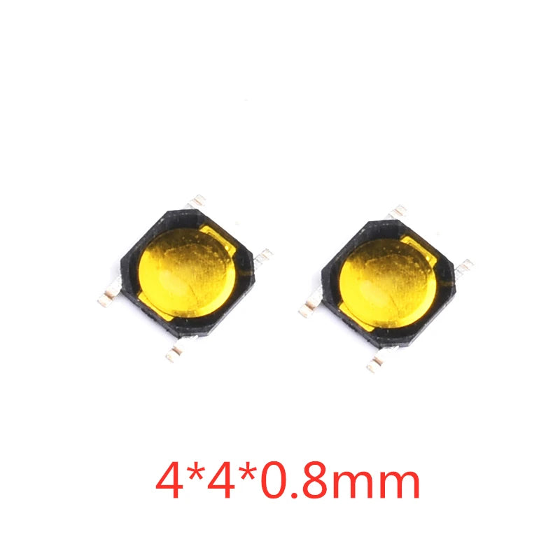 20Pcs SMD Tactile Switch Micro Push Button Silicone Key 3x4 3x6 4x4mm 2Pin 4Pin Electronic Component Switchs