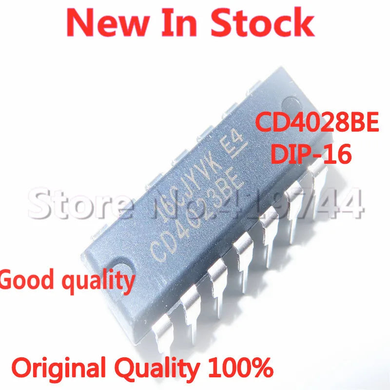5PCS/LOT CD4023BE CD4023 DIP-14 3 input NAND gate  In Stock NEW original IC
