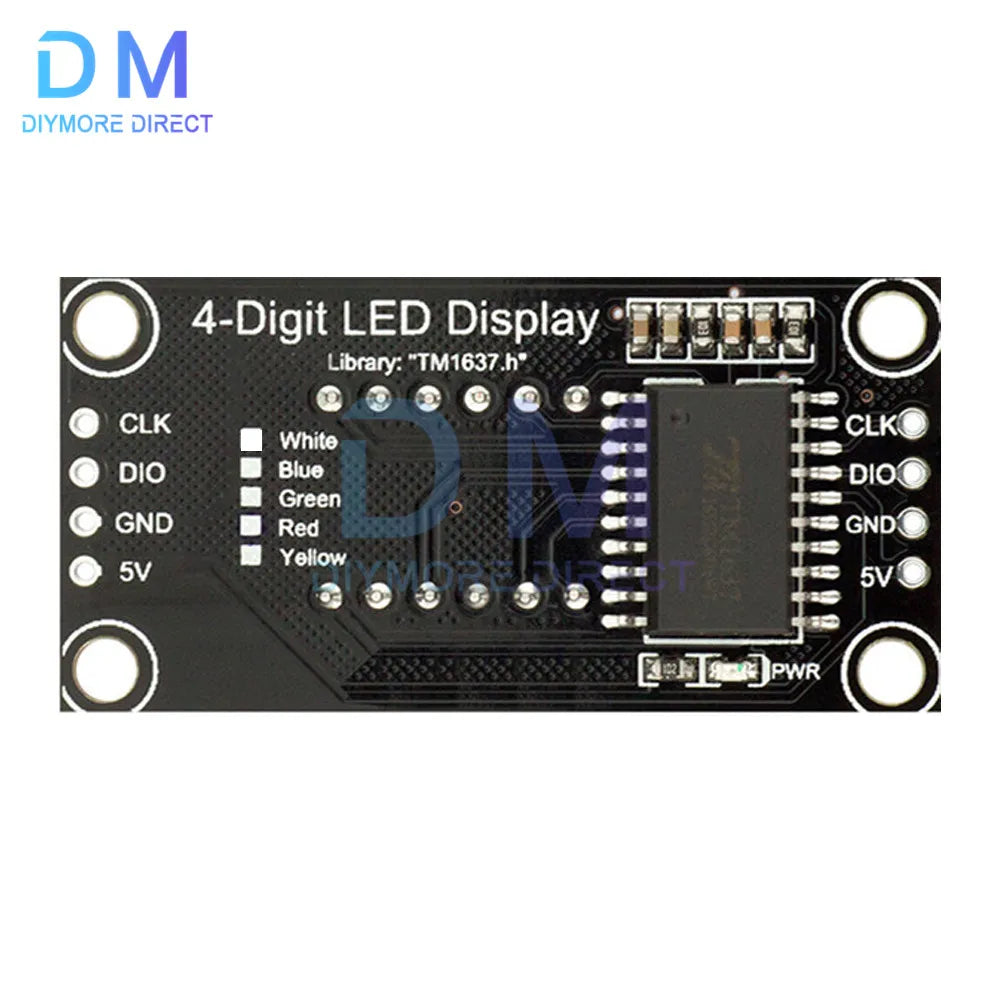 TM1637 LED Display Module For Arduino 0.36 Inch 7 Segment 4 Bits Clock RED Anode Digital Tube Four Serial Driver Board Pack