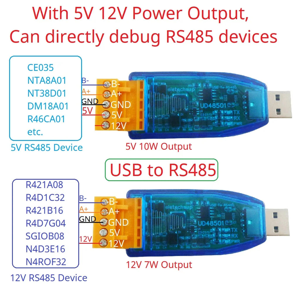 2 IN 1 5V TO 12V DC Boost & USB to RS485 RS232 TTL232 UART Converter WIN11 MAC LINUX MAX485 MAX232 for Arduino ESP32 ESP8266