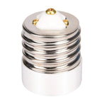 2PCS E40 To E27 Light Socket Adapter ExtenderLED PBT Porcelain Ceramic Mogul Highbay Base To Medium Screw Lampholder Converter