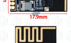 Upgraded NRF24L01+ 2.4GHz Wireless Transceiver Module, Compatible with Arduino for DIY Electronic Projects