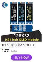 LCD2004A I2C 20x4 Blue Character LCD Module - HD44780 Driver with IIC Serial Interface for Arduino