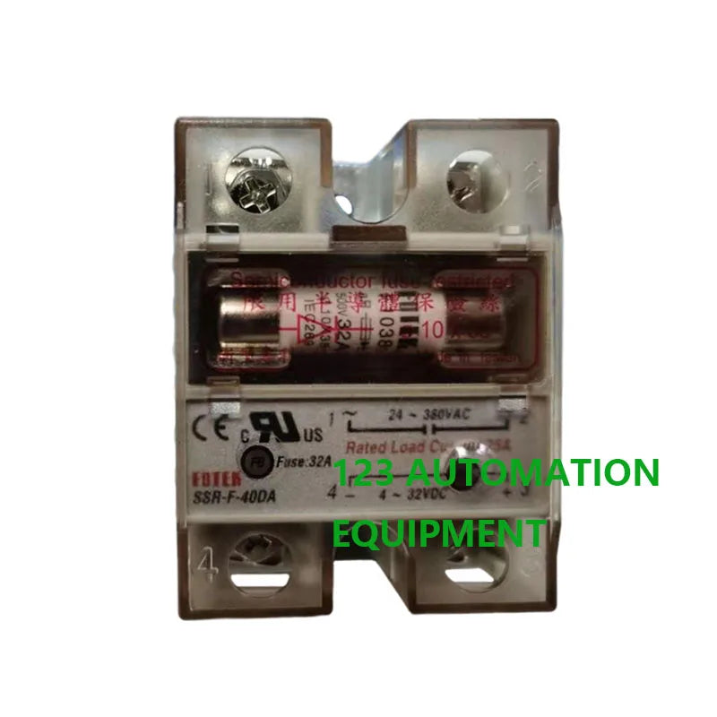 Authentic New FOTEK SSR-F-10DA 25DA 40DA 10DA-H 25DA-H 40DA-H  SCR-F-25LA 40LA 25LA-H 40LA-H Safe Type Small Solid State Relay
