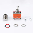 5pcs Toggle Switch Latching On-Off On-On On-Off-On E-TEN1021 1122 1221 1321 Power Button Switch 250V 15A Toggle Switch