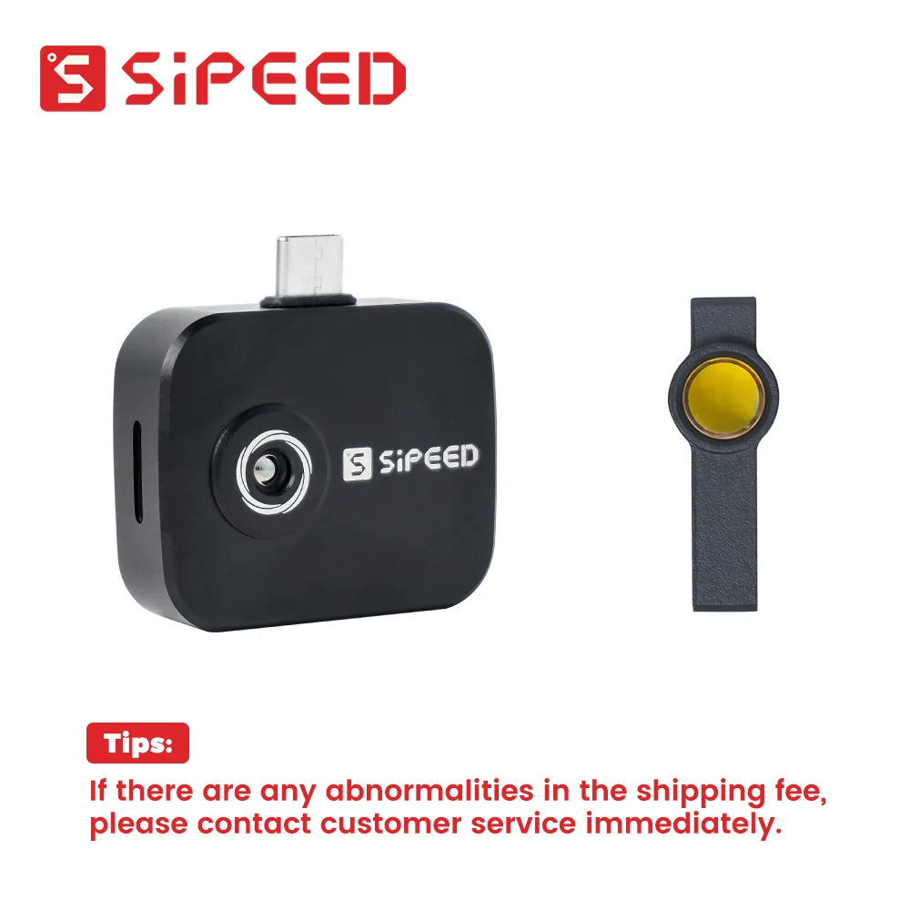 Sipeed T256S Thermal Imager Camera AI ISR Inspection Repair Thermographic Compatible with Any USB-C iOS & Android Device Raspber