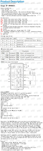 TB6612 DRV8833 Dual Motor Driver 1A TB6612FNG for Arduino Microcontroller Better than L298N