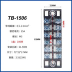 Terminal Block Position Connection Strip Copper Iron TB-1503 TB-1504 TB-1505 TB-1506 TB-1508 TB-1510 TB-1512 TB-1515 TB-1520