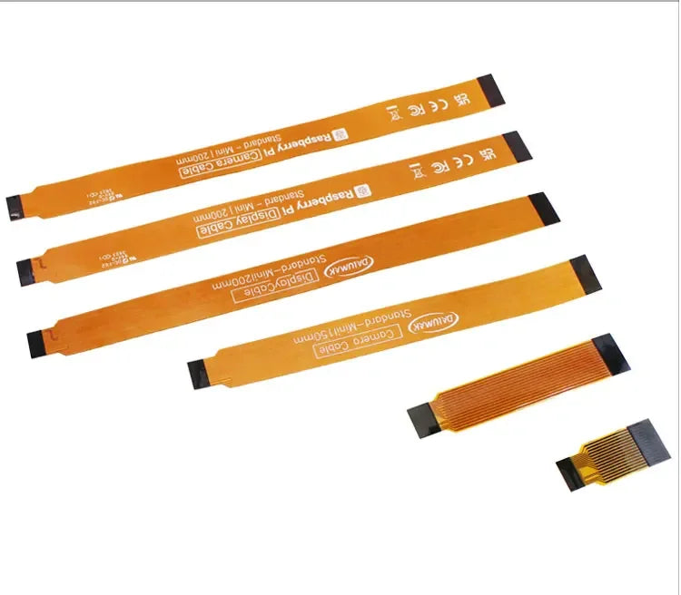 Raspberry Pi 5 DSI/CSI Camera Cable - FPC Flexible Ribbon Cable for Camera Module & Display Connections 38/80/150/200/300/500mm
