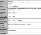 10pcs/1pc SX1276 LoRa Ra-01H 868MHz SX1278 Ra-01 433M SX1276 Ra-01H Spread Spectrum Wifi Wireless Communication Module