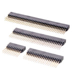 2/3/4/6/8/10/15 Pin 2.54 mm Stackable Long Legs Femal Header For Arduino Shield for IC Circuit Assembly