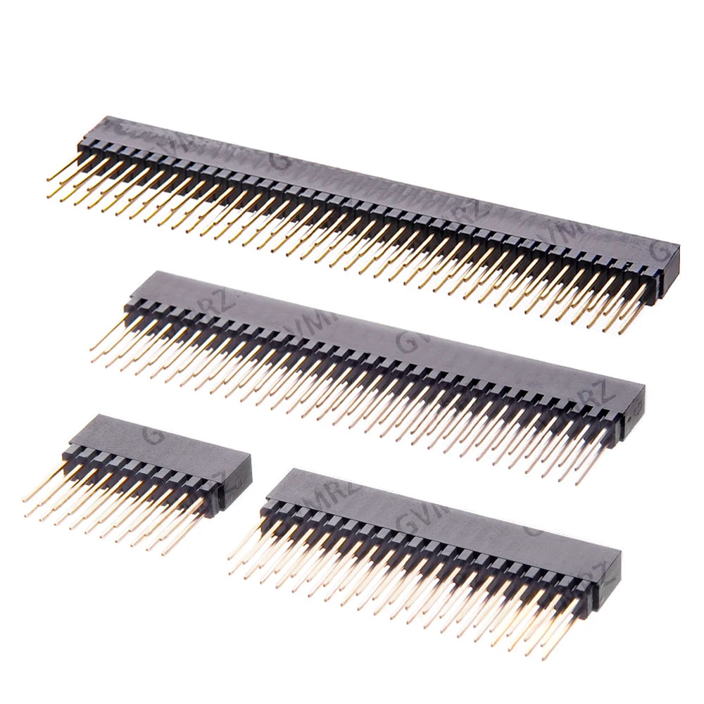 2/3/4/6/8/10/15 Pin 2.54 mm Stackable Long Legs Femal Header For Arduino Shield for IC Circuit Assembly