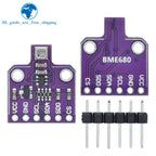 TZT 1/3PCS CJMCU-680 BME680 Digital Temperature Humidity Pressure Sensors High Altitude Detection Module For Arduino