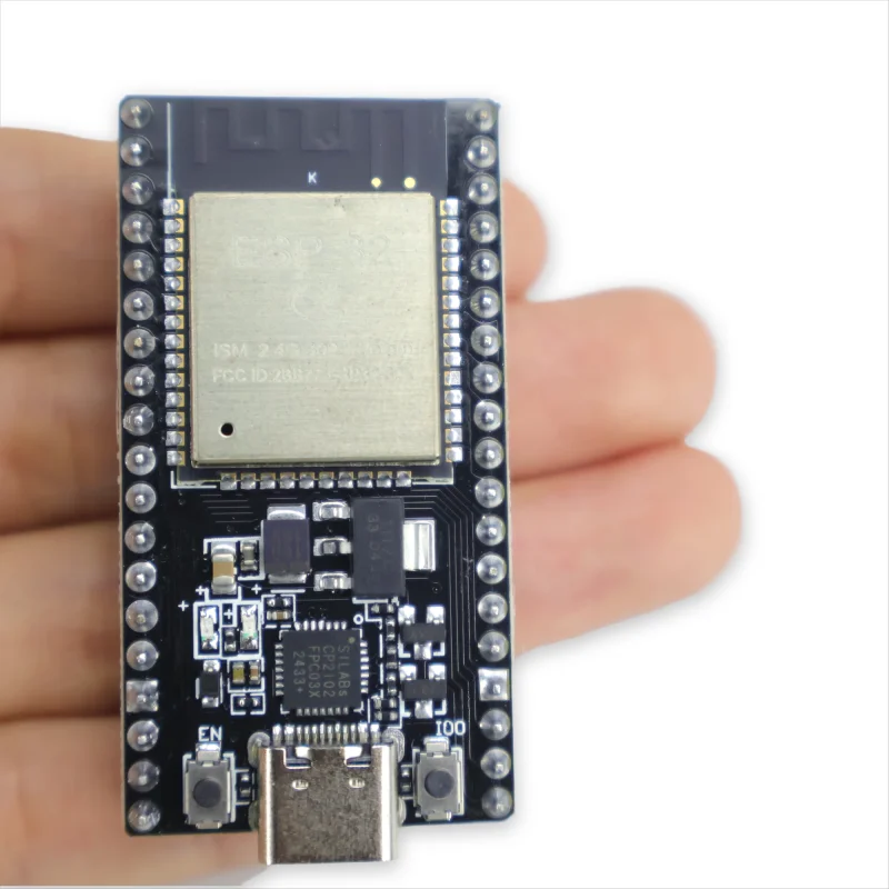 Import ESP32 NODEMCU Soldering Pin Development Board DualCore WiFi+Bluetooth 38Pin 2.54mmCP2102 USB Arduino/MicroPython for IoT