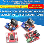 1PCS L298N Driver Board Module L298N Stepper Motor Smart Car Robot Breadboard Peltier High Power L298 DC Motor Driver
