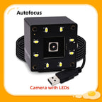 ELP Autofocus USB Camera 16MP Ultra HD Webcam IMX298 Sensor Mini Camera with 68 degree No Distortion Lens