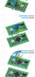 TZT LGT8F328P LQFP32 MiniEVB 3.3V / 5V Replaces Pro Mini ATMEGA328P Fully Compatible For Arduino USE HT42B534-1 Driver