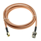 RG400 Cable SMA Male to BNC Male Plug Crimp Connector Lot RF Coax Pigtail Coaxial Jumper 50ohm Double Shield