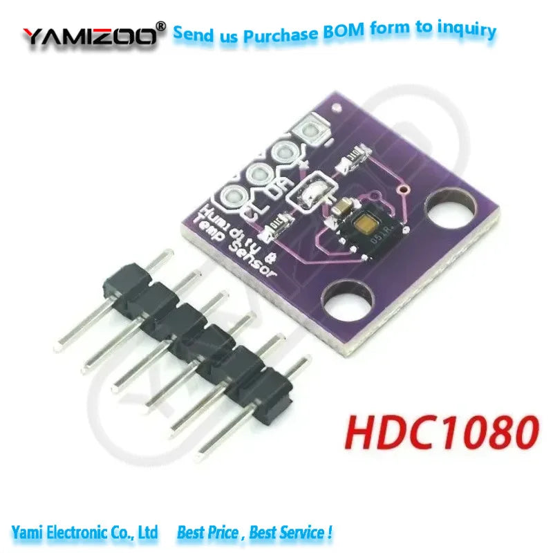 10pcs HDC1080 Si7021 SHT20 HTU21D Module Low Power, GY-213V-HDC1080 High Accuracy Digital Humidity With Temperature Sensor