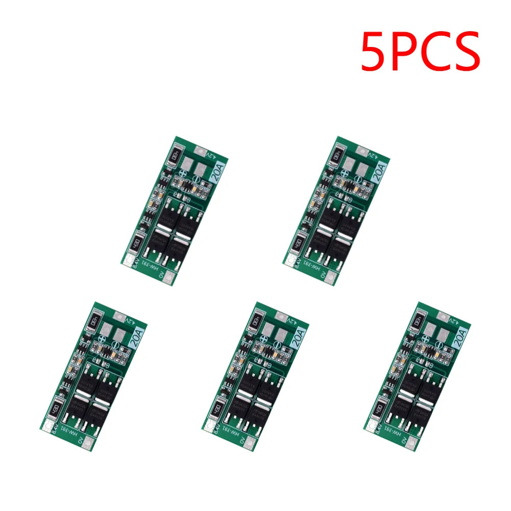 1-10PCS Charging Board Charger Module HW-391 2S 20A Lithium Battery Protection Board 18650 BMS Board Module Balance