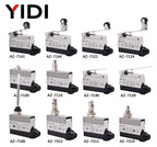10pcs/lot Micro Limit Travel Switch Waterproof Momentary AZ-7312 AZ-7311 AZ-7121 AZ-7310 AZ-7141 Straight 90 degree Roller Lever