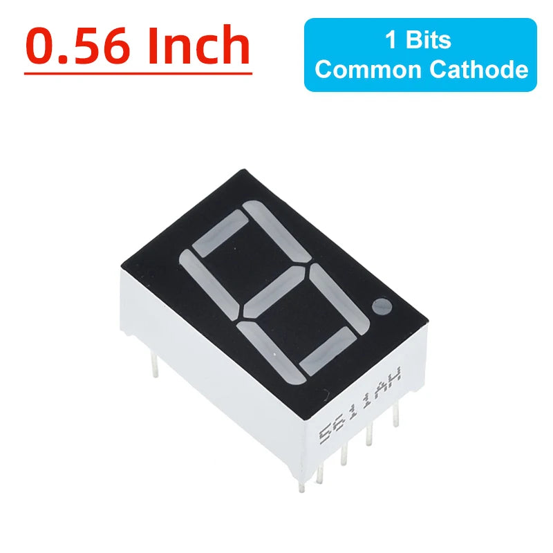 TZT 0.28/0.36/0.4/0.56 inch LED display 7 Segment 1/ 2 / 3 / 4 Bit Digit Tube Red Common Cathode / Anode Digital led 7segment
