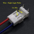 10Sets 3P VH3.96mm 3A2P A3963 Open Barrel Hollow Crimp Boot-up Power-on Switch Terminal Wire Harness for Mainboard Connection