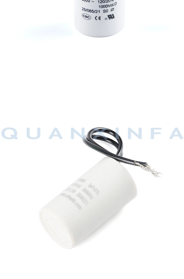 CBB60 450V AC Starting Capacitor 5% 3/4/5/6/8/10/12/14/15/16/18/20/25/30/40/45/50/60UF for Washing Machine Motor Run Capacitors