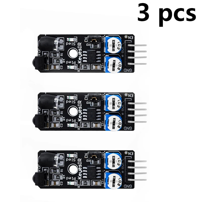 KY-032 4-Wire Infrared Obstacle Avoidance Sensor 2-40cm Adjustable TTL EN Control for Arduino Robot Smart Car