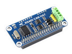 Waveshare RS485 CAN HAT SN65HVD230 Transceiver Onboard TVS Expansion Board for Raspberry Pi