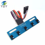 TZT 5 channel Infrared Reflective Sensor TCRT5000 KIT 5 way/road IR Photoelectric Switch Barrier Line Track Module