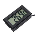 Mini LCD Car Digital Thermometer Hygrometer Temperature Indoor Outdoor Temperature Sensor Humidity Meter Gauge Instruments