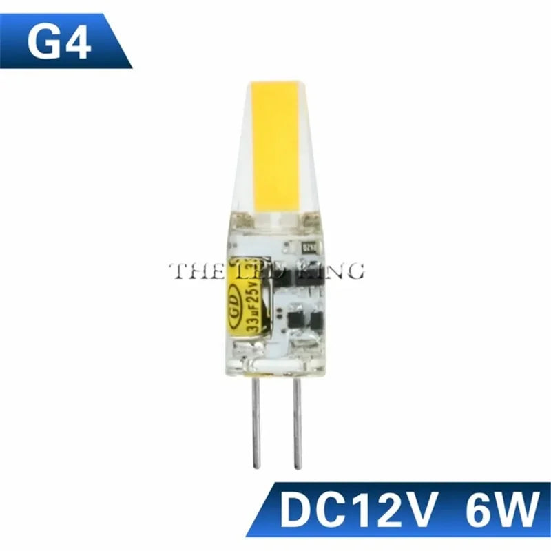 1pcs/lot Lowest Price G4 LED Bulb Lamp SMD COB AC DC 12V 220V 3W 7W 10W 12W Dimmable 12v Led G9 360 Degree Crystal Light