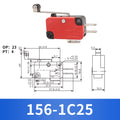 10Pcs Hinge Roller Lever Arm SPDT 1NO 1NC Snap Action Micro Switch,250W ~1500W optional.Lead Limit Switch