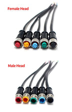 5/20PCS M9 Waterproof Connector 2/3/4/5/6Pin Aviation Plug Male And Female Docking Cable Electric Vehicle Lamp With Cable 20CM
