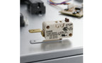 Microswitch with Actuator Compact Rectangular Microswitch Limit Switch Snap Action Mechanical for Technicians, Control Panels