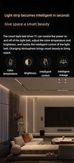 Aqara Smart Light Strip Driver T1 Controller ZigBee Custom Dimming Adjustable Color Temperature Whole-House Dimming For HomeKit