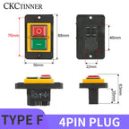 YH02A Electromagnetic Starter Push Button Switches Machine Tool Equipment IP55 Waterproof Safety Witch 28A Replace KLD28A KJD17A