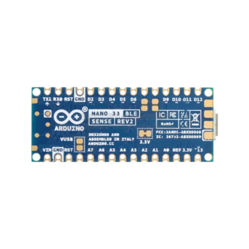 1pcs ARDUINO NANO 33 BLE SENSE REV2 ABX00069 nRF52840 development board module