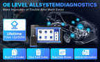 MUCAR VO7S CANFD Professional Scan Tool Bi-Directional Control ECU Coding Auto Car Diagnostic Tool Full System OBD2 Scanner