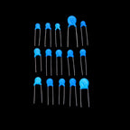300PCS 0.56NF 2.2NF 15 Values 1NF 2.2NF 10NF 22NF 0.1nF-22nF High Voltage Ceramic Disc Capacitors 0.47NF 1KV 2KV 3KV