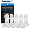 10Pcs Ceramic T10 W5W LED Bulb 194 168 Led Canbus 4SMD 3030 Car Interior Lights Wedge Side marker Clearance Auto Lamp 12V White