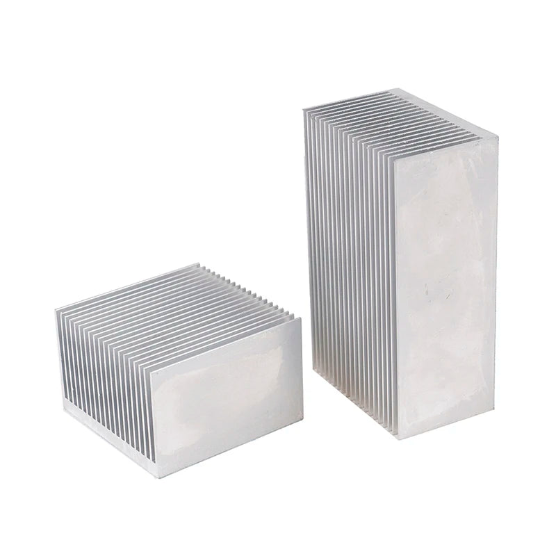 Aluminum Alloy Heatsink Cooling Pad For High Power LED IC Chip Cooler Radiator Heat Sink 60*60*39mm/ 100*60*39mm