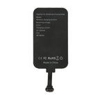 Protable Wireless Charger Adapter Receiver 10W Ultra Thin Type C Wireless Charging Patch with Magnetic Charging Cable for Phone