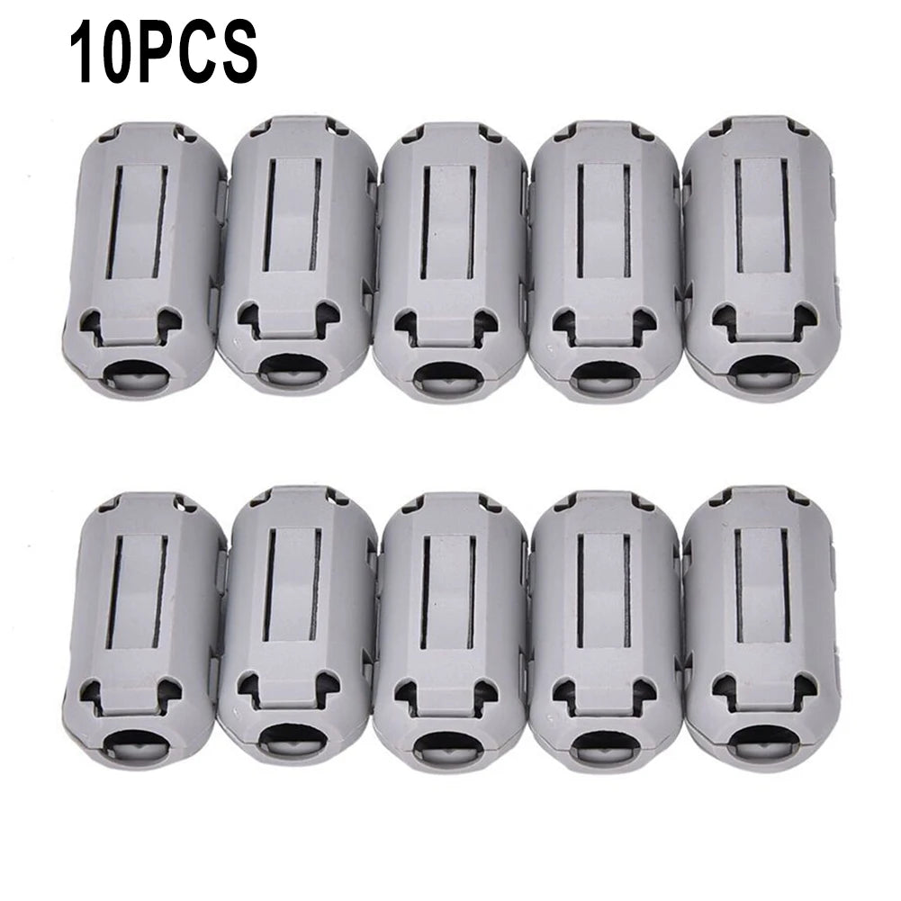 10Pc TDK 3.5/5/7/9/11/13mm Ferrite Core Noise Suppressor Filter Ring Cable Clamp RFI EMI For Audio/Video Cables Power Cord Set