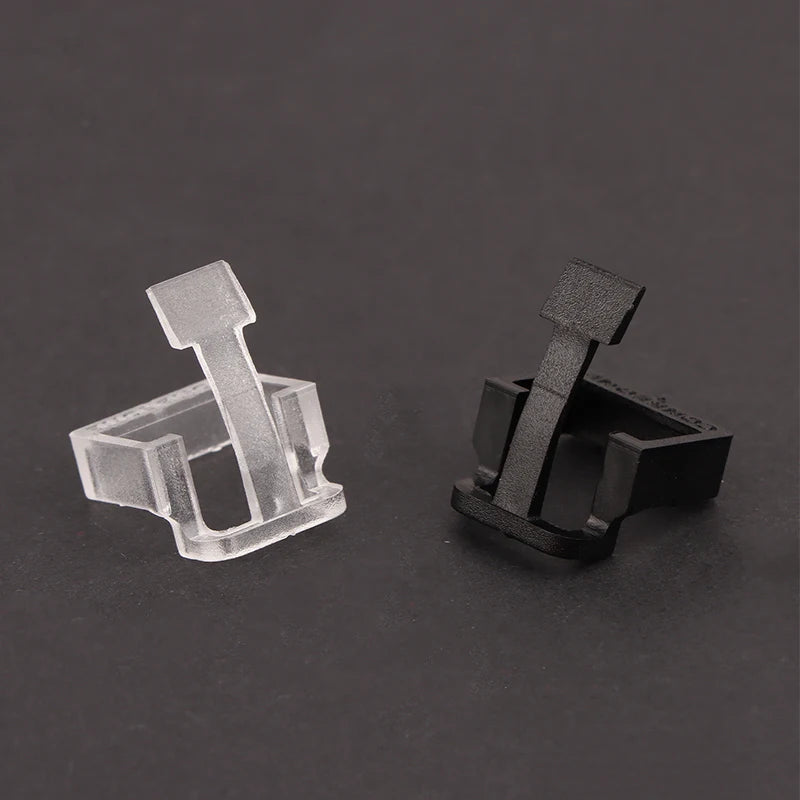 New Sale 10Pcs Network Cable Crystal Head Buckle Replaceable RJ45 Plug Protective Cover Latch For RJ45 Cable Repaire Parts