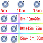 WS2812B 5050 RGBIC Smart LED Strip DC5V Flexible Tuya WIFI RGB Neon LED Light Chasing Effect Lights APP Control for Alexa Google